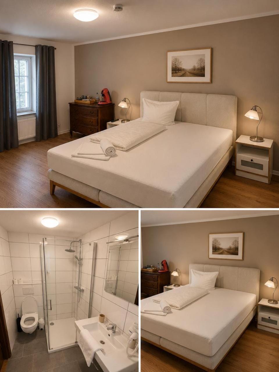 Bathroom, Bedroom