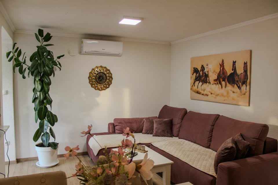 Living room, Seating area, air conditioner