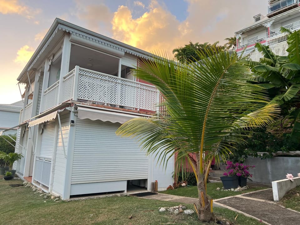 Résidence Anse des Rochers Guadeloupe Saint-François - quart de villa vue mer avec citerne et wifi privés Apartment in Grande-Terre, Guadeloupe
