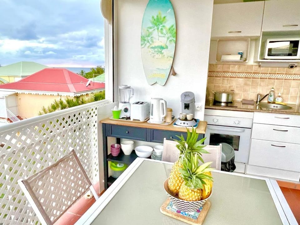 Résidence Anse des Rochers Guadeloupe Saint-François - quart de villa vue mer avec citerne et wifi privés Apartment in Grande-Terre, Guadeloupe