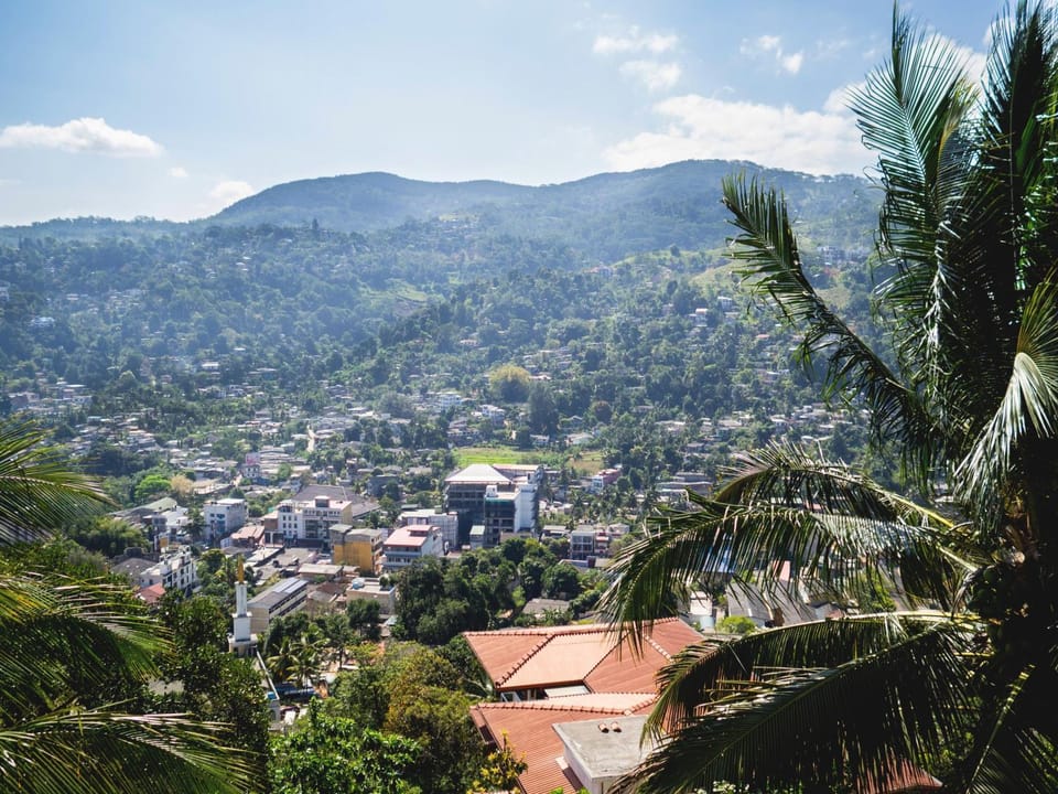 Nearby landmark, Day, City view, Mountain view