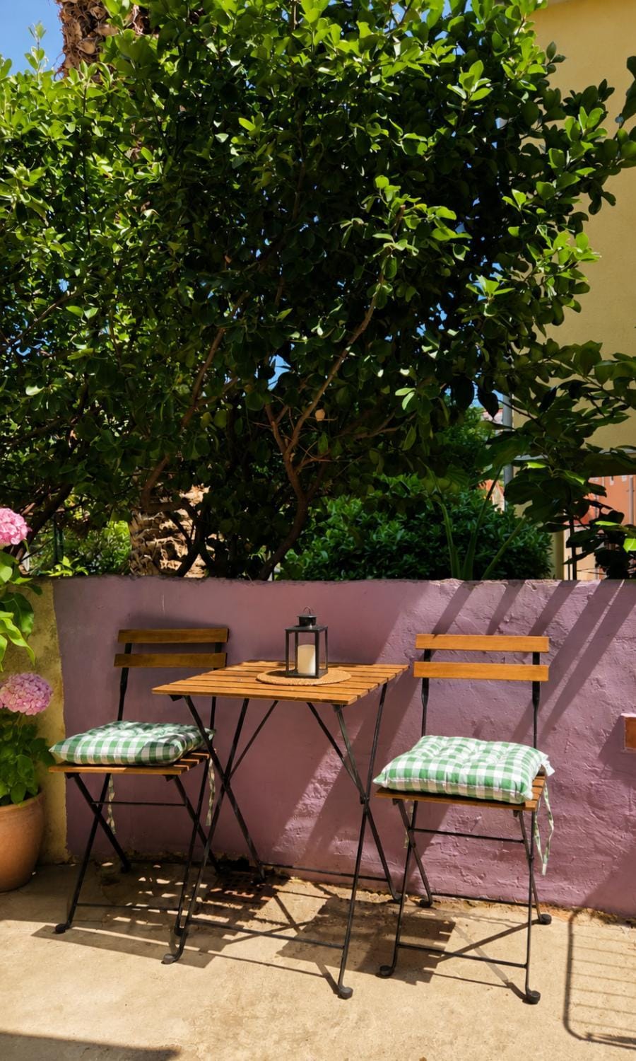Seating area, Garden view