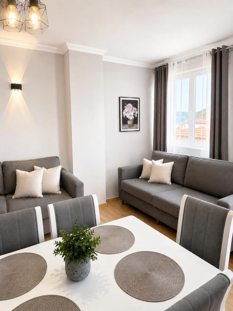 Living room, Photo of the whole room, Seating area