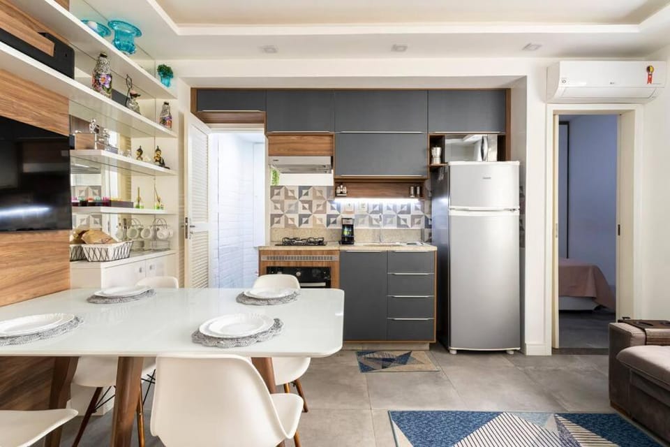 Kitchen or kitchenette, Living room
