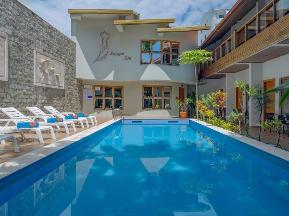 Property building, Swimming pool