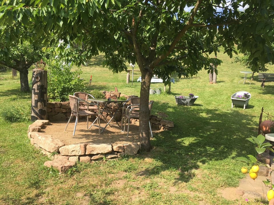 Property building, Garden