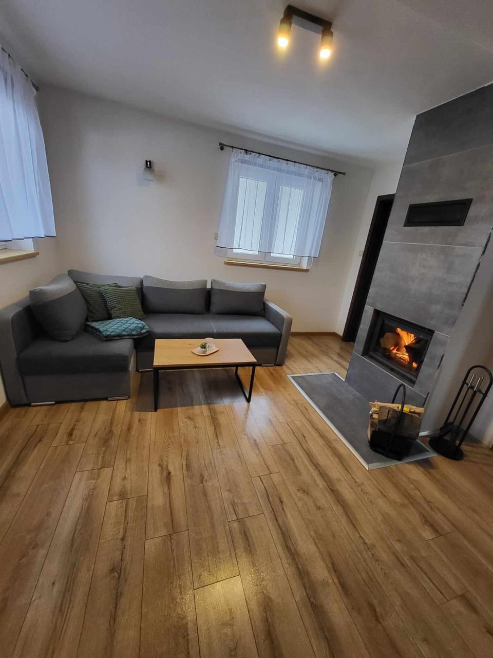 Living room, Seating area, flat iron