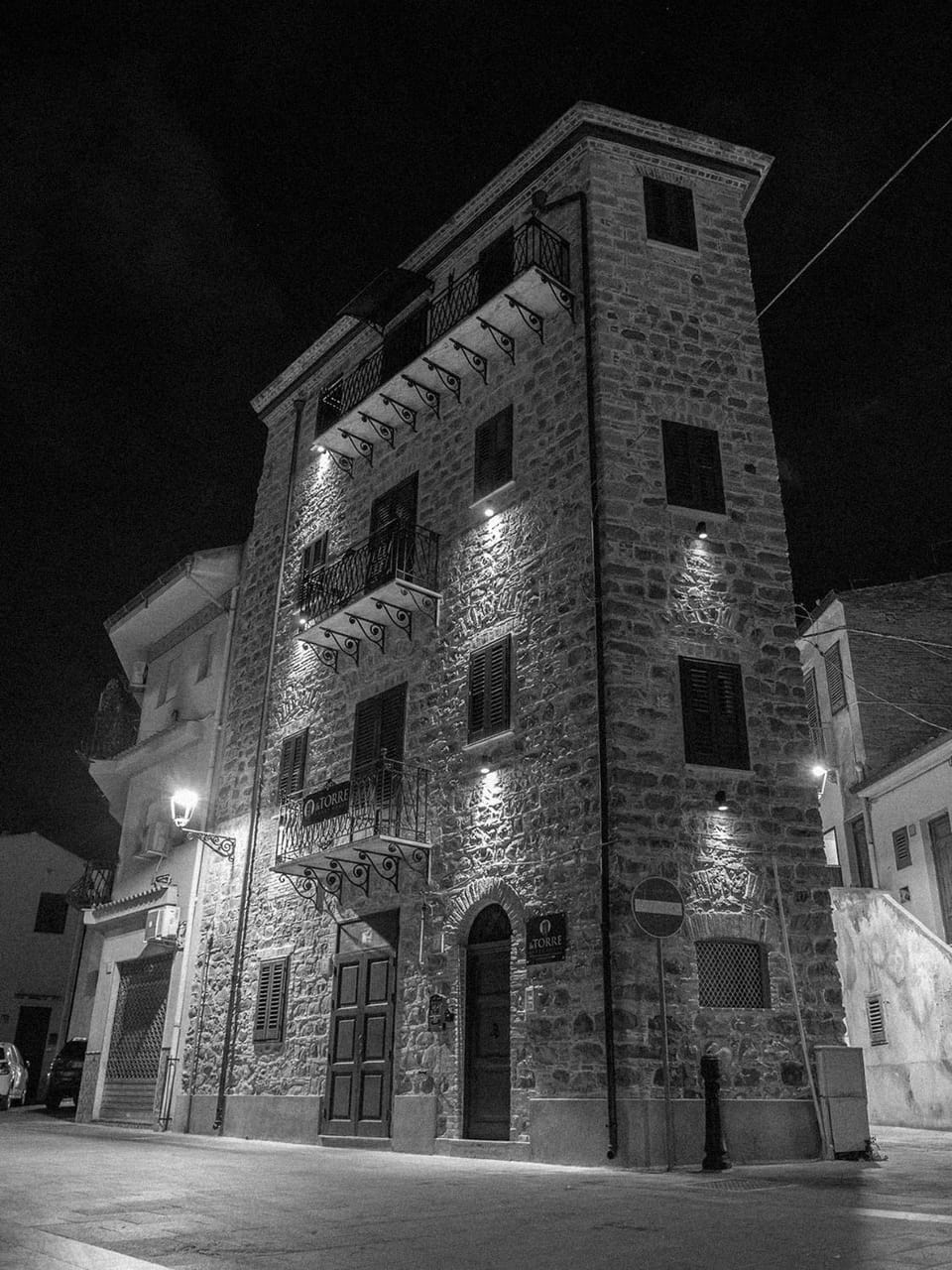 Property building, Night