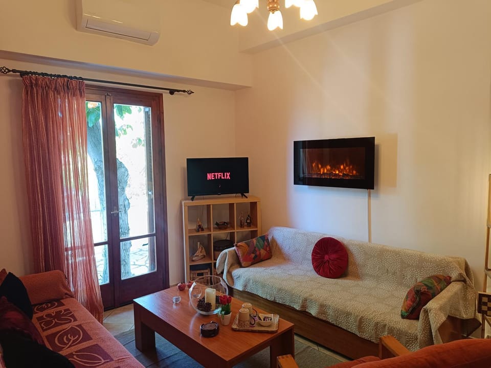 fireplace, fireplace, air conditioner, air conditioner
