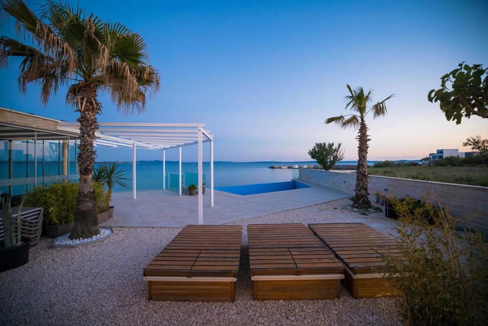 Pool view, Sea view, Swimming pool