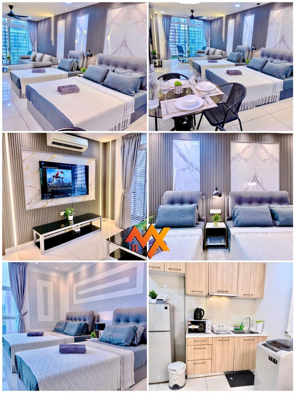 KSL City Mall 6-20pax Private Lift-Netflix-SmartTV 70inch Apartment in Johor Bahru