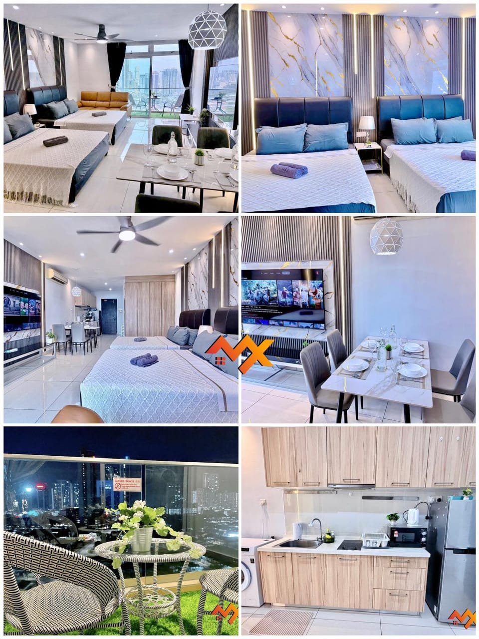 KSL City Mall 6-20pax Private Lift-Netflix-SmartTV 70inch Apartment in Johor Bahru