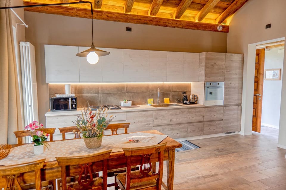 Living room, kitchen