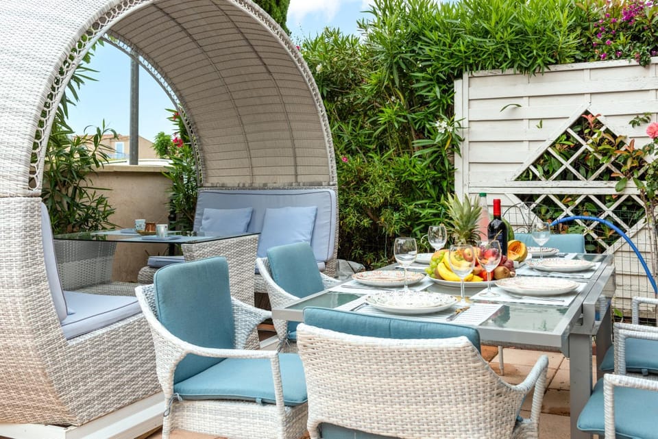 Garden, Balcony/Terrace, Dining area