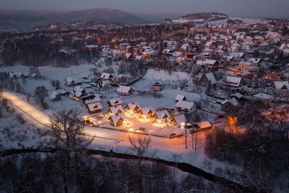 Property building, Night, Bird's eye view, BBQ facilities, BBQ facilities, Garden, Sauna, View (from property/room), City view, Garden view, Bath, Parking, internet, internet