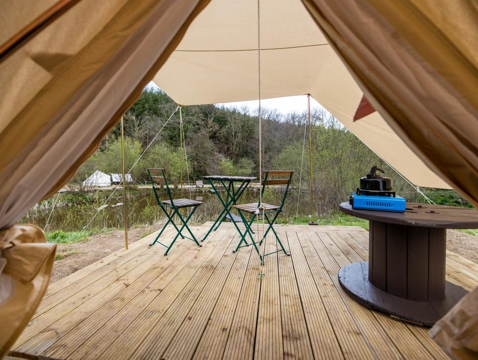 Naturally Glamping Luxury tent in Teignbridge