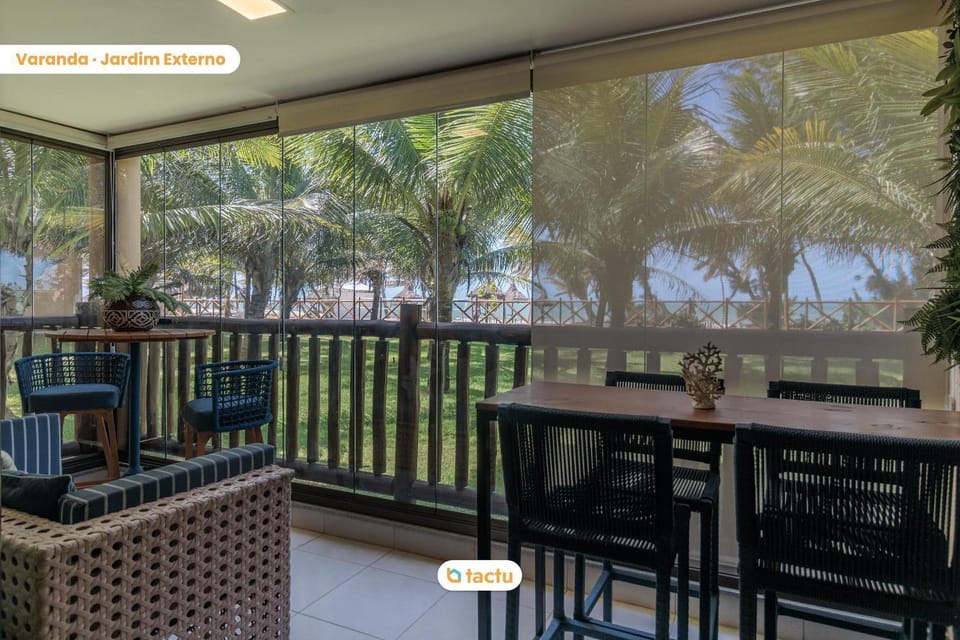 Balcony/Terrace, Seating area, Garden view