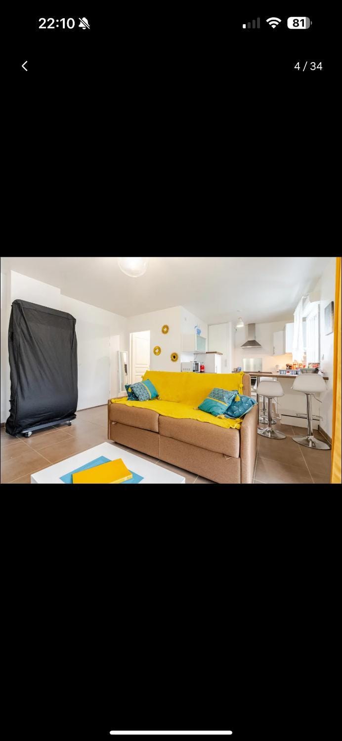 Proche Disney et Paris - Studio terrasse et parking privé Apartment in Chessy