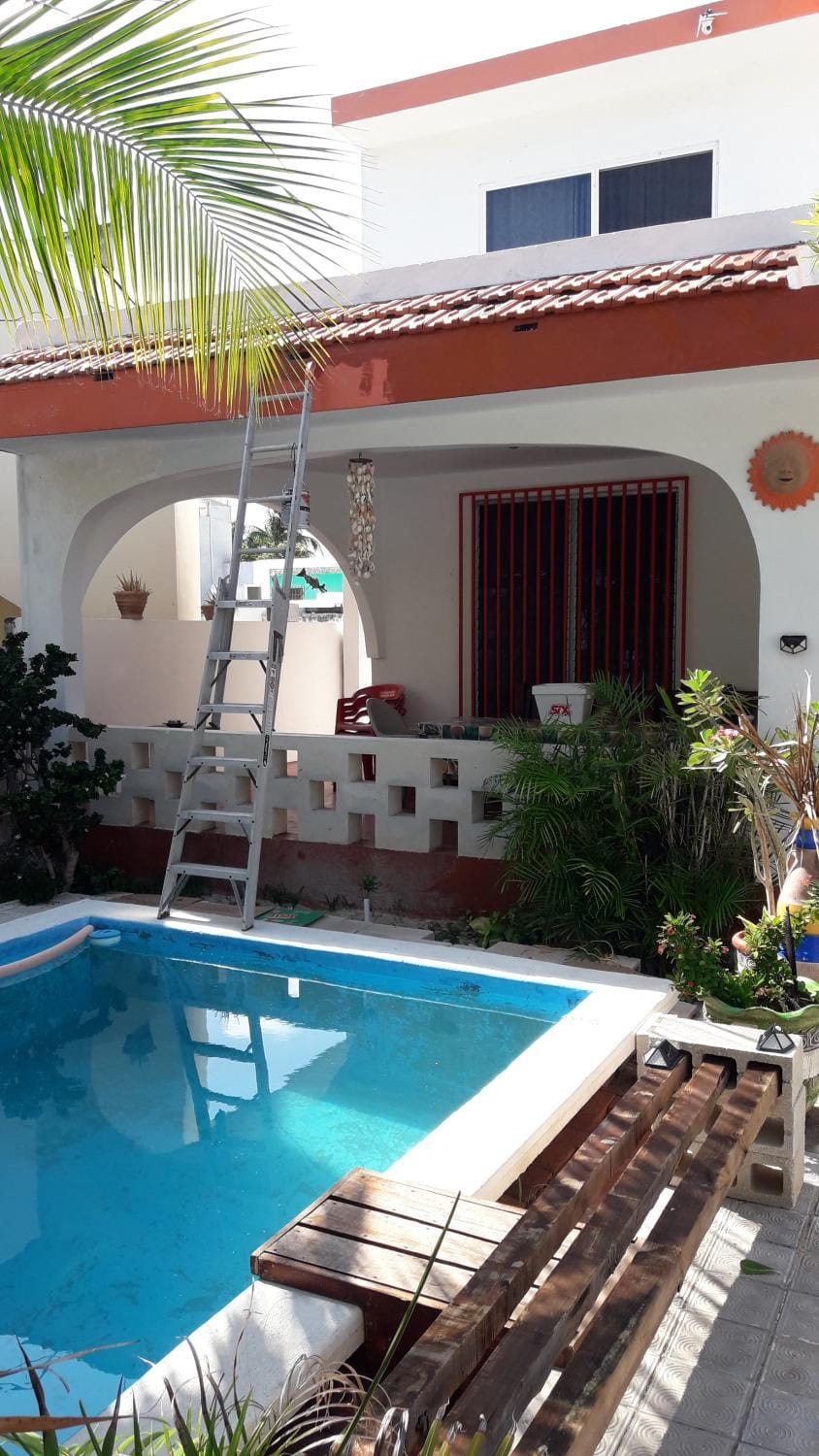 Pool view, Swimming pool
