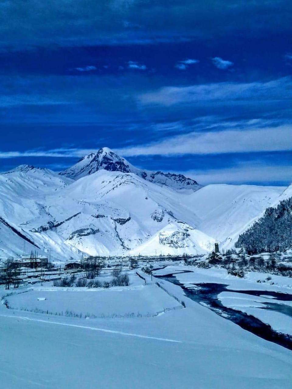 Day, Natural landscape, Mountain view