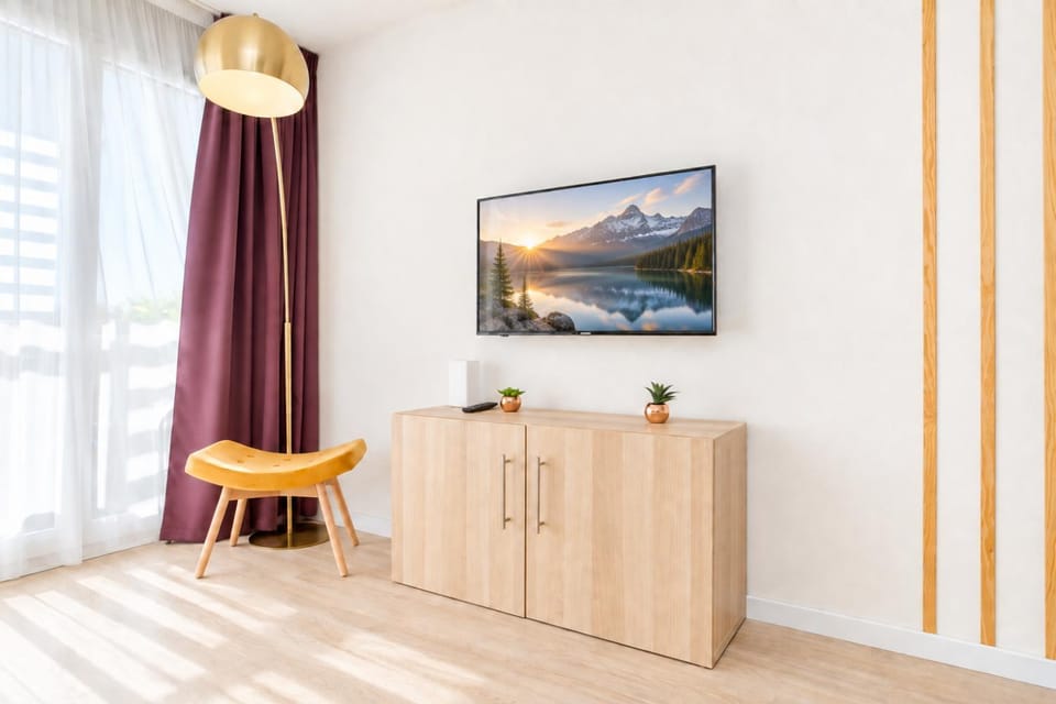 Grand studio avec climatisation, balcon proche gare centre ville Apartment in Lourdes