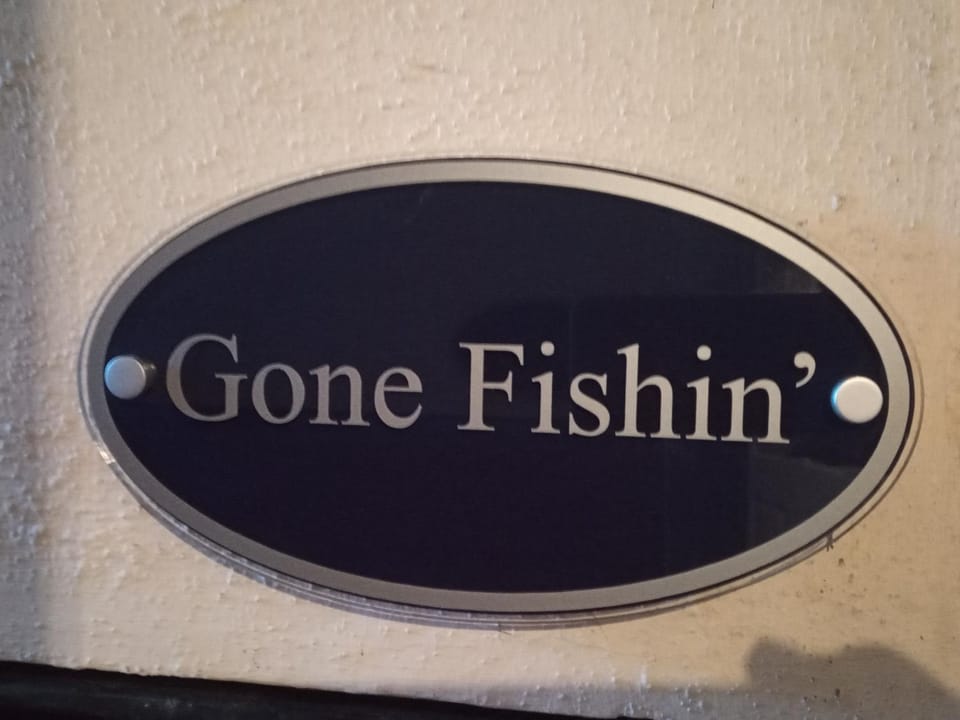 On Yer Bike & Gone Fishin House in England