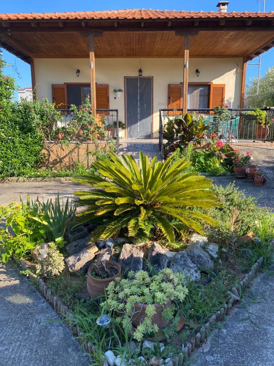 Property building, Garden, Garden view