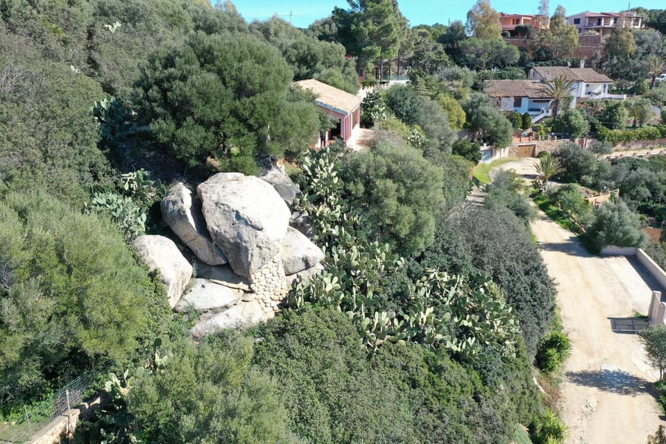 Property building, Day, Natural landscape, Bird's eye view, Garden, Garden view, Mountain view