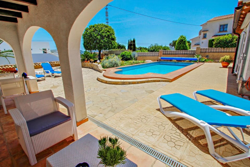 La Tranquilidad - private pool villa with panoramic views in Moraira Villa in Marina Alta