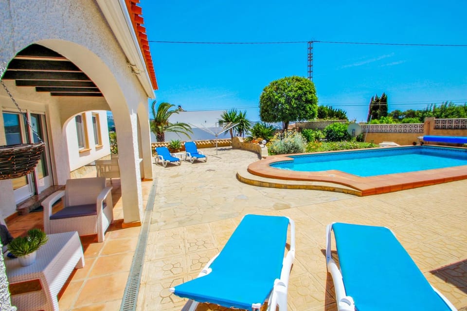 La Tranquilidad - private pool villa with panoramic views in Moraira Villa in Marina Alta