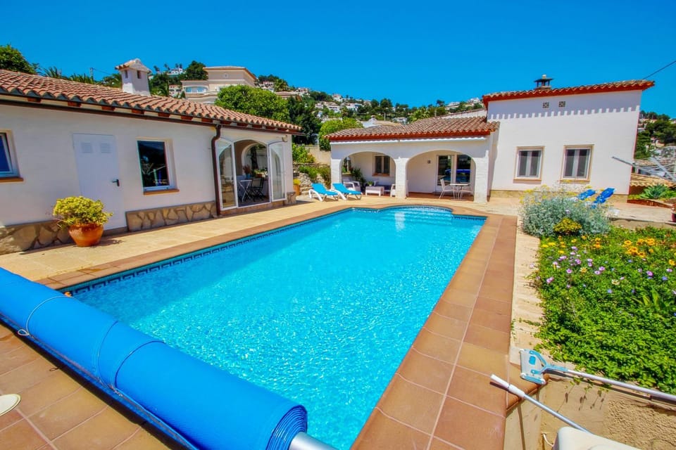 La Tranquilidad - private pool villa with panoramic views in Moraira Villa in Marina Alta