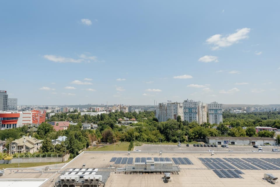 Bird's eye view, City view, Street view