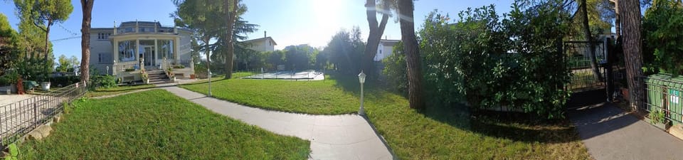 Property building, Natural landscape, Garden, Garden view
