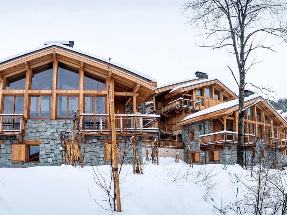 Chalet skis aux pieds avec jacuzzi et sauna Chalet in St Martin Belleville
