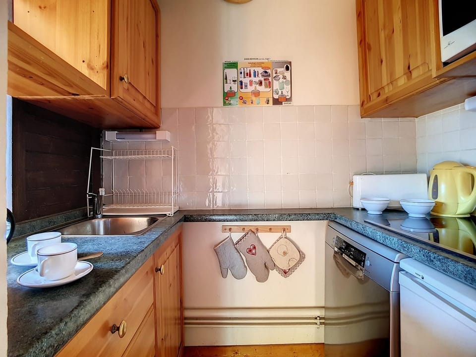 Appartement spacieux avec balcon, proche des pistes, WIFI inclus - FR-1-344-811 Apartment in Les Allues