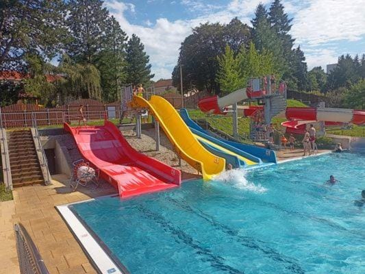 Aqua park, Swimming pool