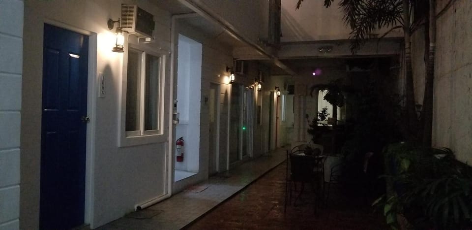 Property building, Night, Balcony/Terrace