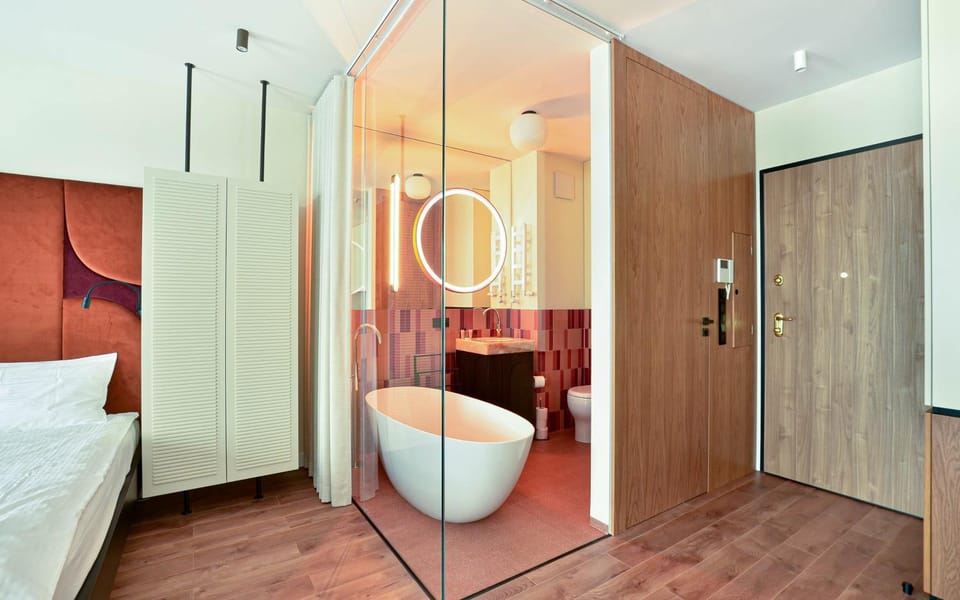 Bathroom, Decorative detail