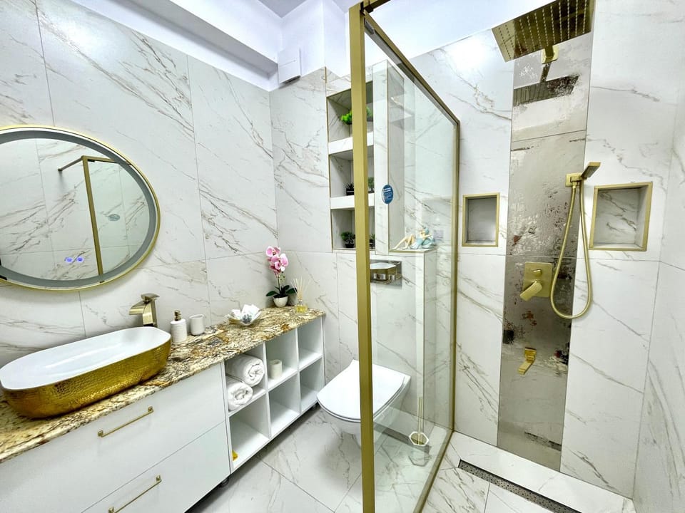 Shower, Bathroom, heating