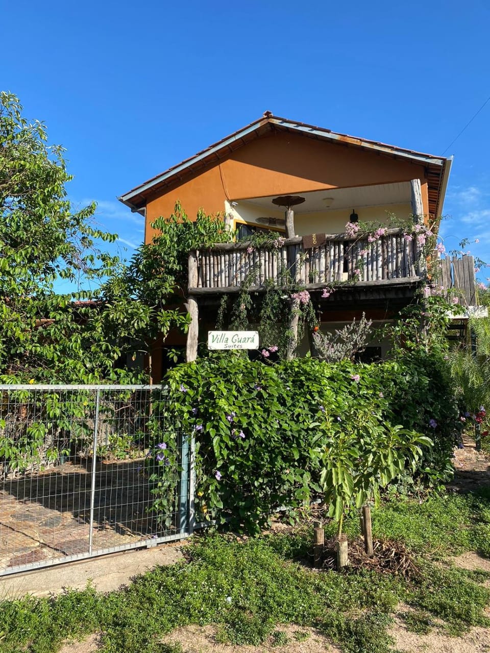Property building, Garden view