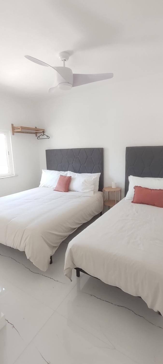 Bed, Bedroom, fireplace, internet, air conditioner