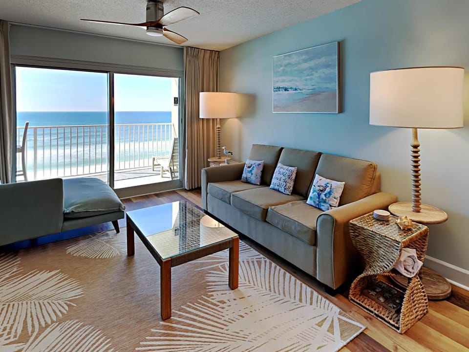 Balcony/Terrace, Living room, Sea view, furniture