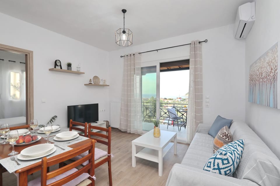 Esperides Quiet Apartment Arethousa With Amazing View Apartment in Skopelos