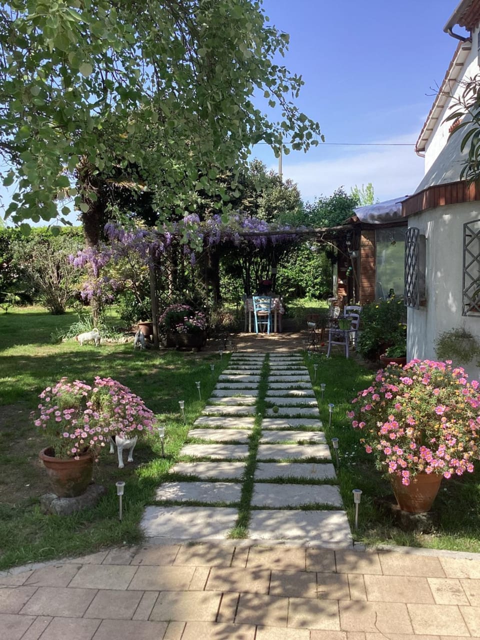 Property building, Garden