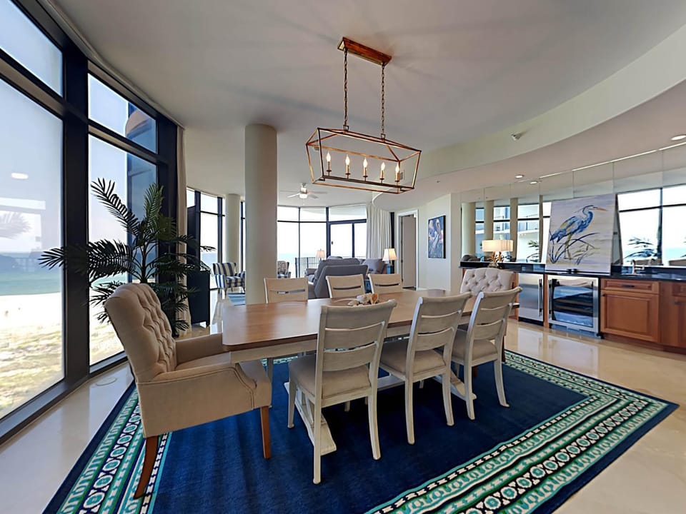 View (from property/room), Seating area, Dining area, Sea view, furniture