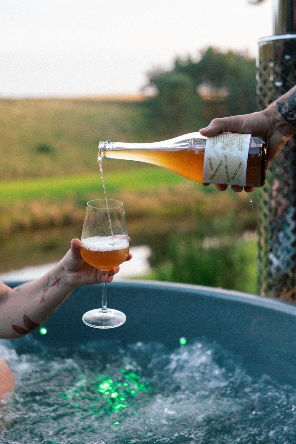 Natural landscape, Hot Tub