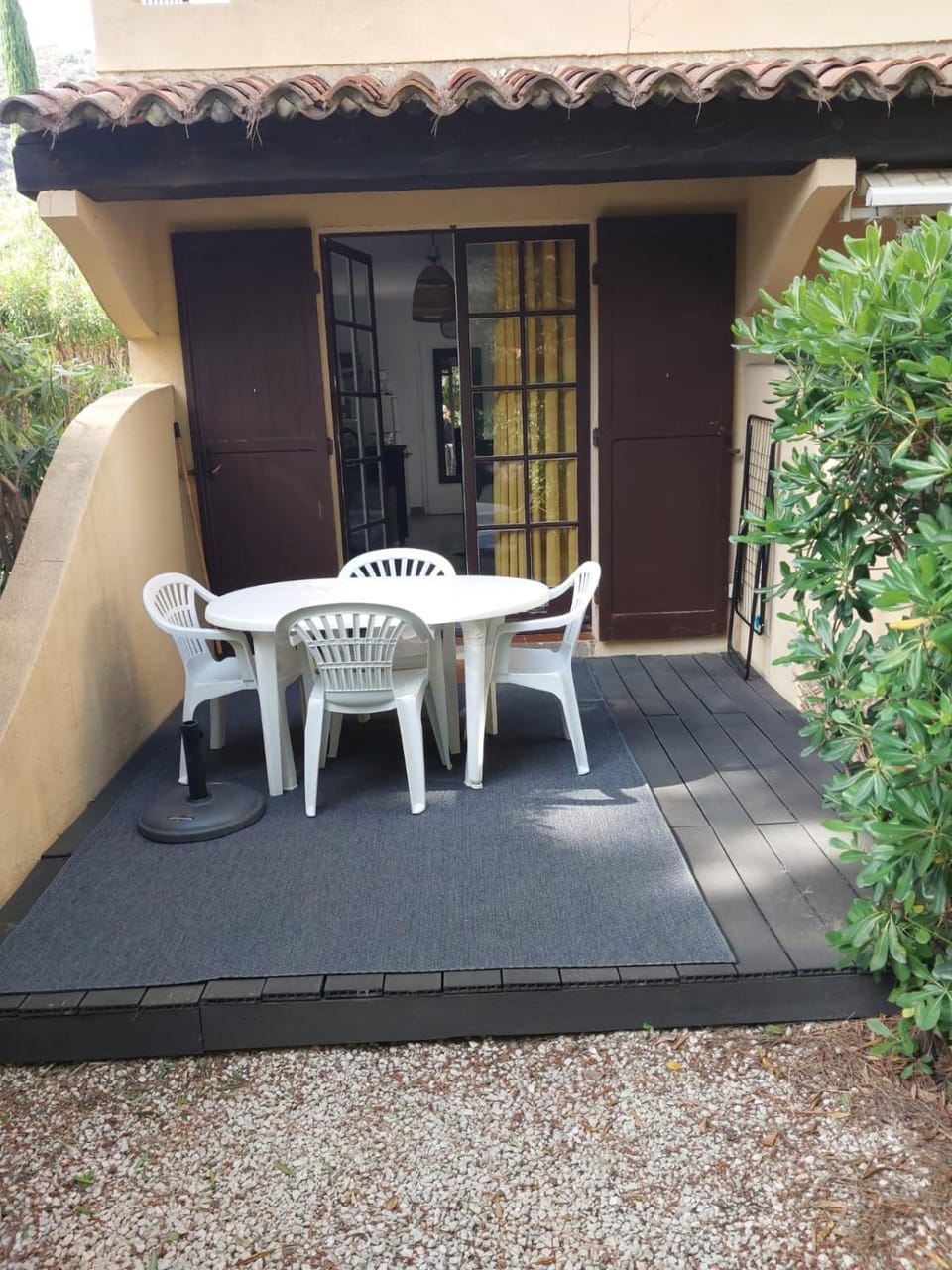 Studio avec jardin proche plages saint clair Lavandou Apartment in Le Lavandou