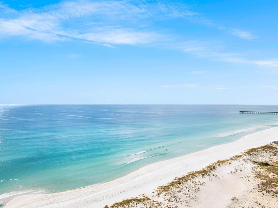 Bird's eye view, Beach, Sea view