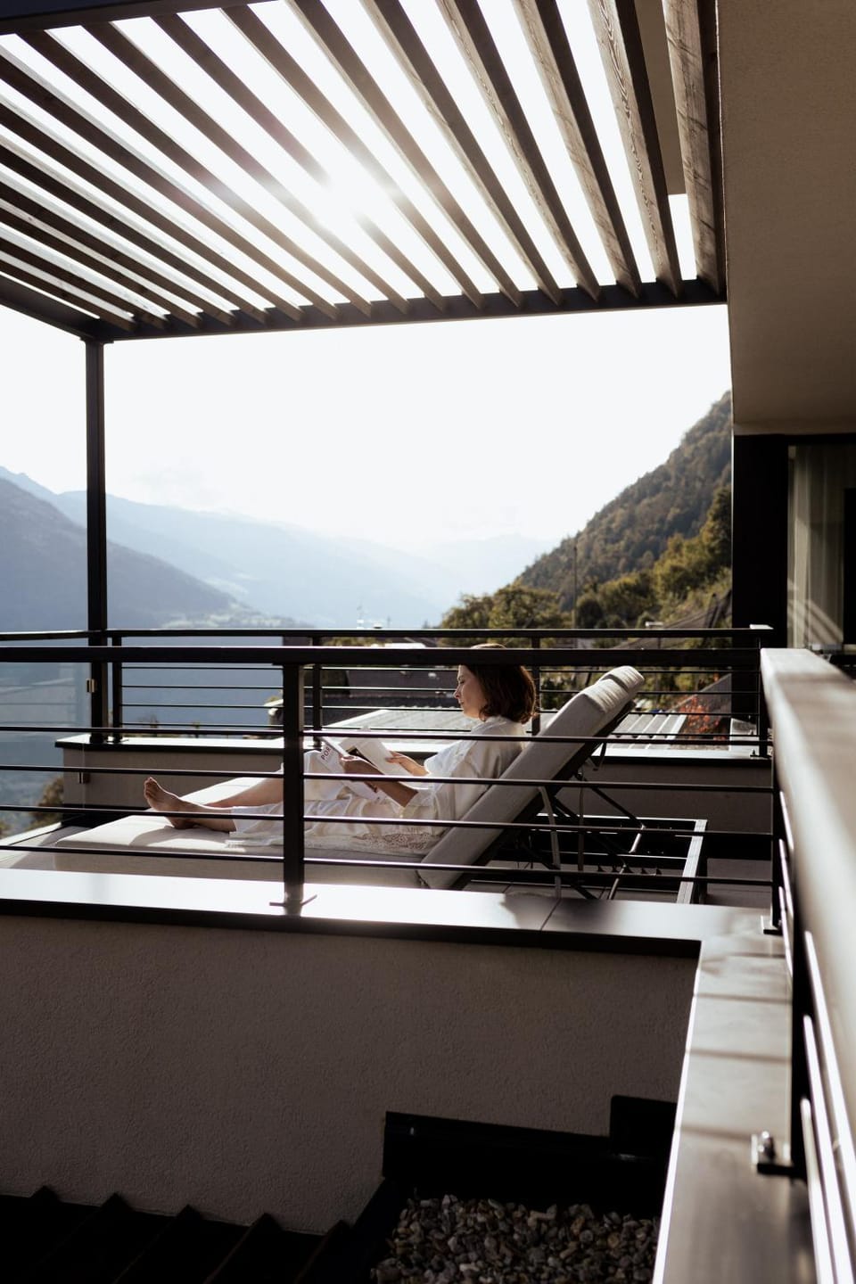 Balcony/Terrace, sunbed