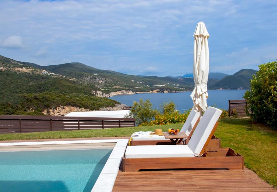 Natural landscape, Pool view, Swimming pool